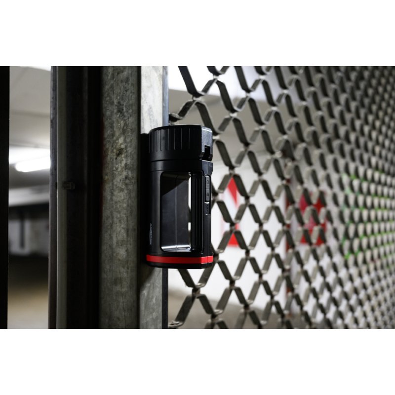 ANSMANN HS20R Pro Lampe torche LED, rechargeable, noir/rouge, 1700 lumens