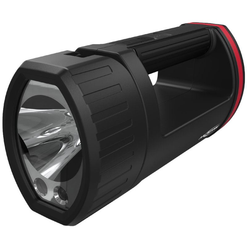 ANSMANN HS20R Pro Lampe torche LED, rechargeable, noir/rouge, 1700 lumens