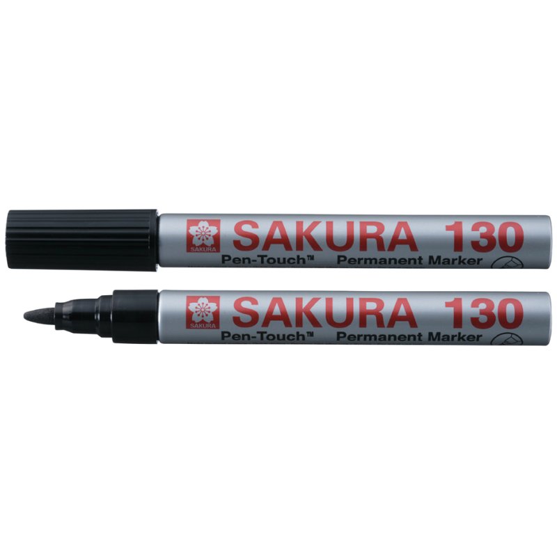 SAKURA marqueur permanent Pen-touch 130, vert, 1,2 mm