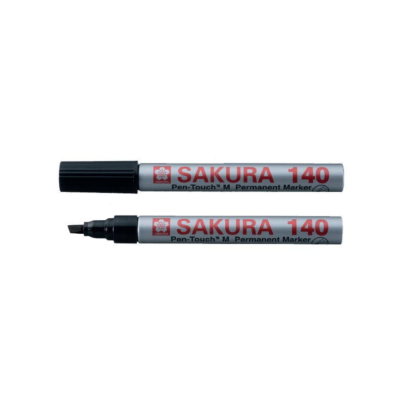 SAKURA marqueur permanent Pen-touch 140, bleu, 4 mm
