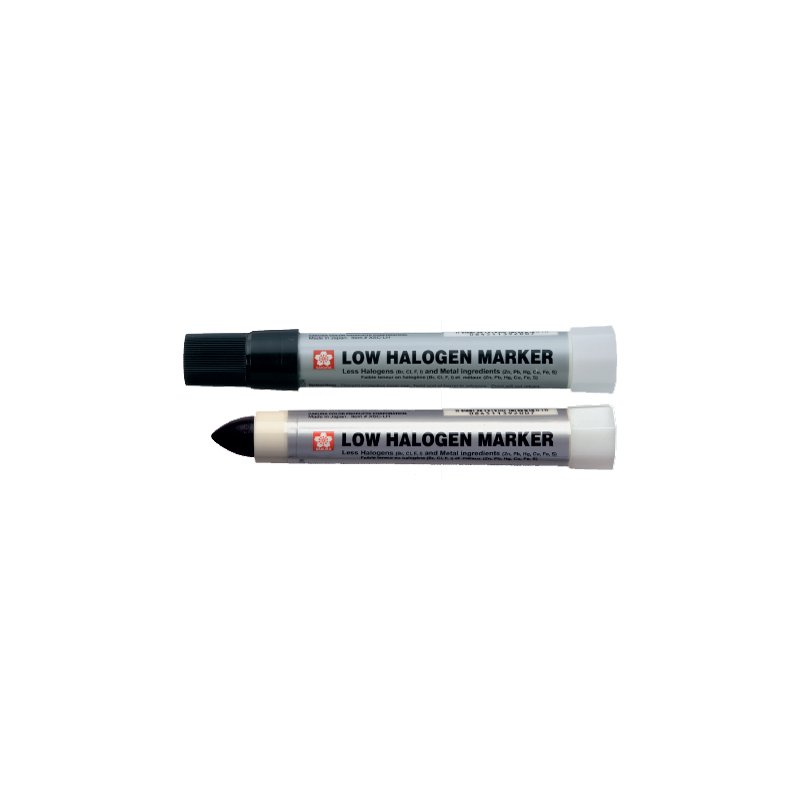 SAKURA Marqueur industriel solid, noir, résistant à l'eau, mécanisme rotatif