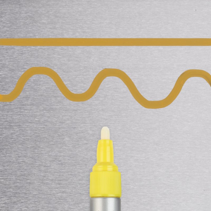 SAKURA marqueur permanent Paint Marker, jaune, corps aluminium