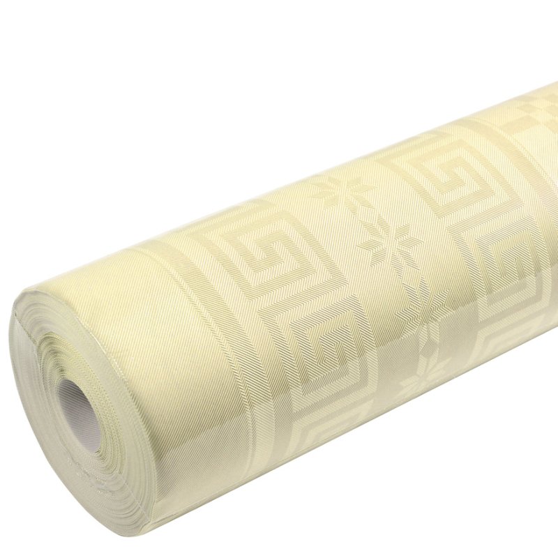 PROnappe damast tafelkleed, 1,18 × 6,0 m, zwart, 40 g/m²