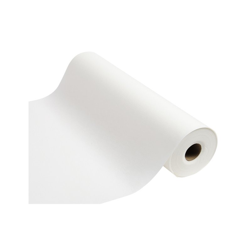 PROnappe tafelloper airlaid, zwart, 0,40 × 24,0 m, geperforeerd