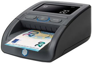 Safescan 155-S G2 valsgelddetector, zwart, 7 beveiligingskenmerken, EUR/CHF/GBP