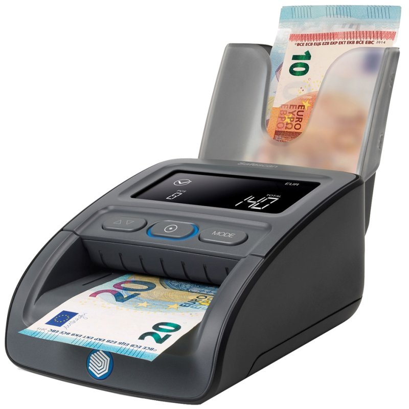 Safescan compteur de billets RS-100, noir, amovible, 10 billets