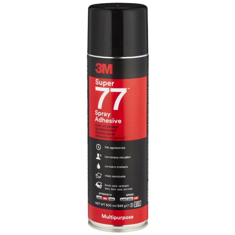 3M lijmspray Super 77, beige, 500 ml