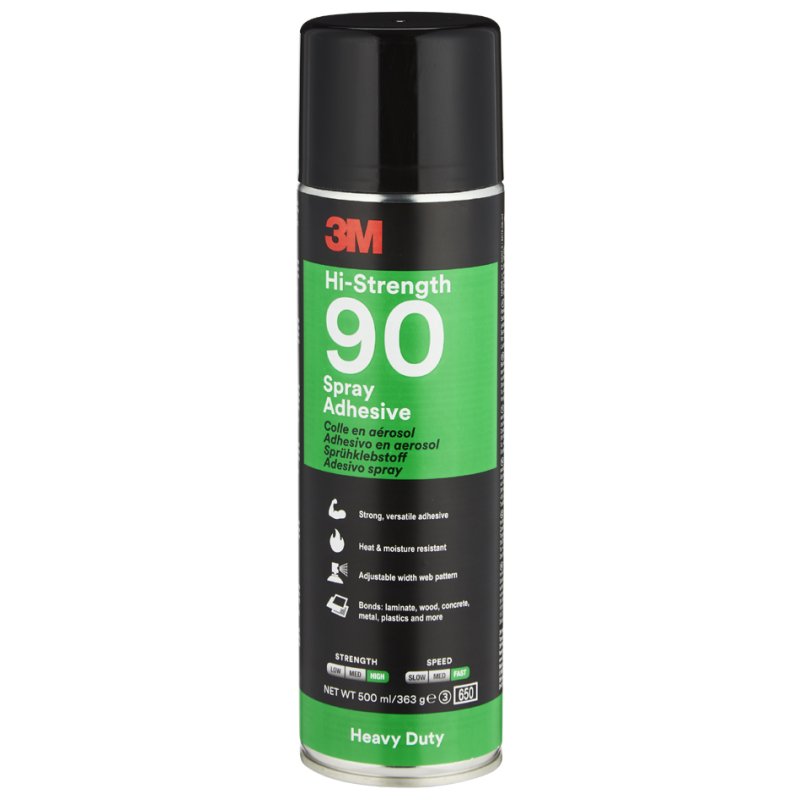 3M spuitlijm Hi-Strength 90, beige, 500 ml