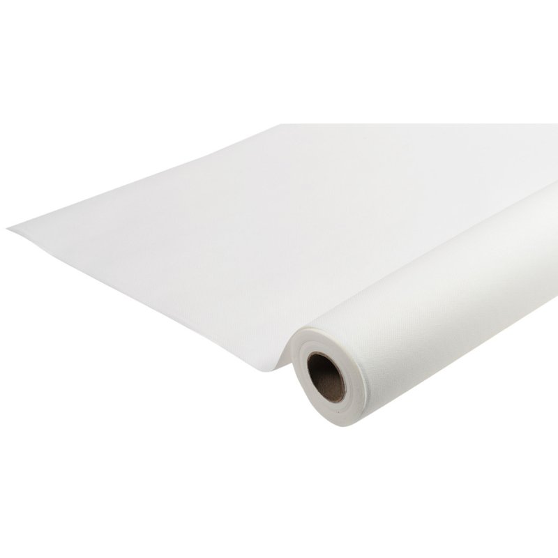 PROnappe tafelkleed airlaid, wit, 120 x 600 cm