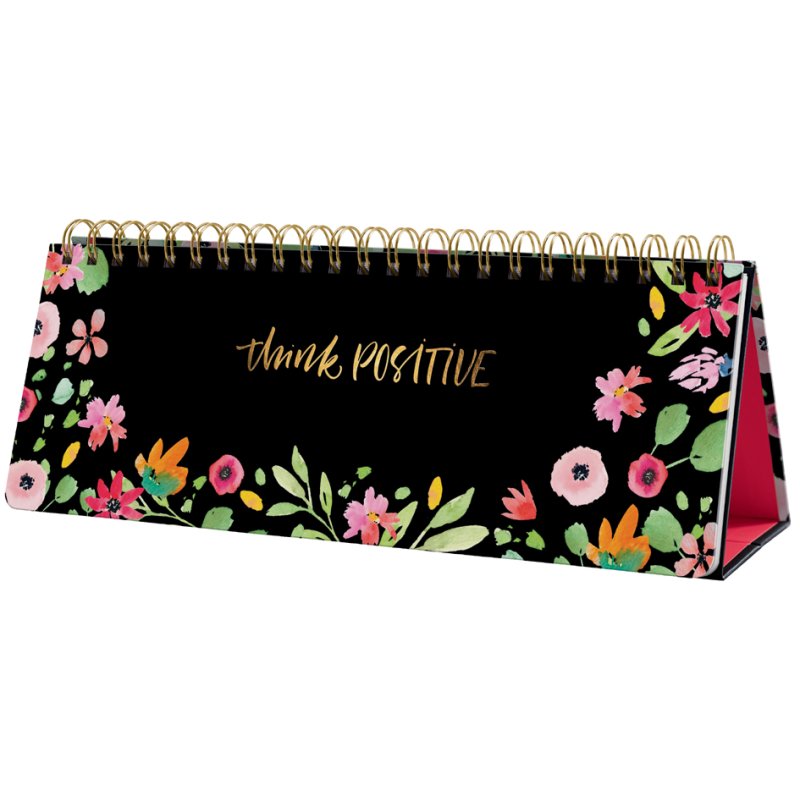Sigel calendrier de table Jolie Apricot Inspiration, permanent, 300×114 mm