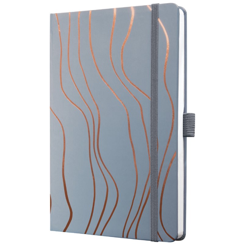 Sigel carnet Jolie Beauty Grey Meringue, A5, ligné, 174 pages