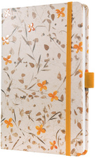 Sigel notitieboek Jolie Beauty Bloom Yellow, A5, gelinieerd, hardcover