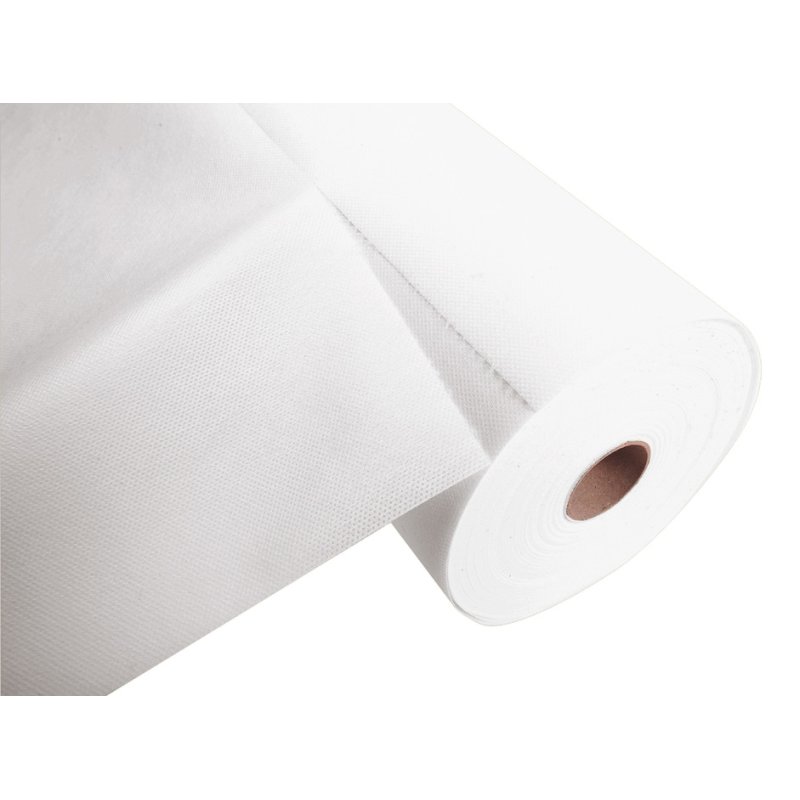 PROnappe tafelloper spunbond, ivoorwit, 0,40 × 24,0 m, geperforeerd