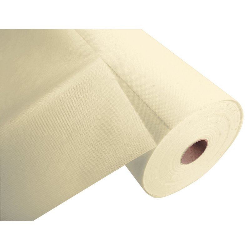 PROnappe tafelloper spunbond, ivoorwit, 0,40 × 24,0 m, geperforeerd