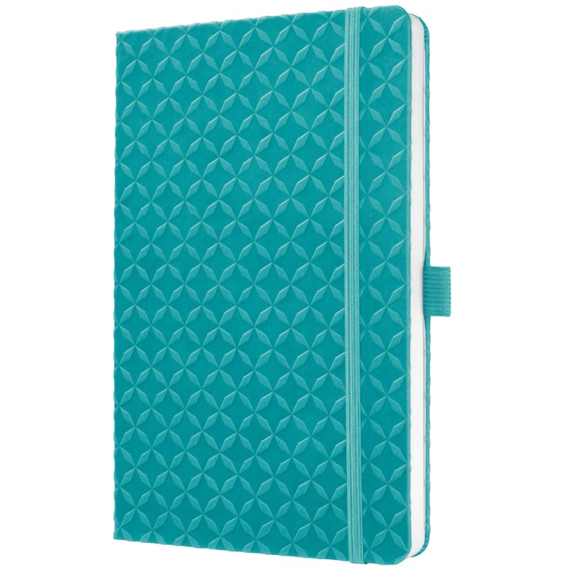 Sigel carnet Jolie Flair, cuir synthétique, A5, turquoise