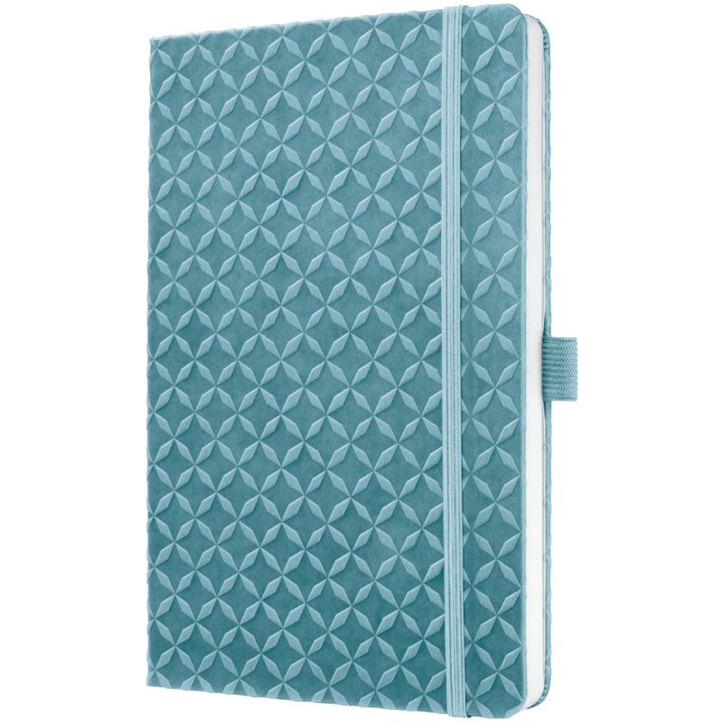 Sigel carnet Jolie Flair, cuir synthétique, A5, turquoise