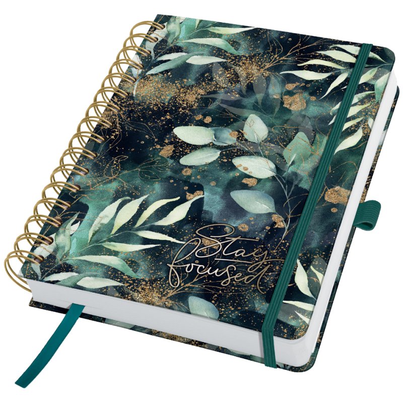 Sigel agenda Bloemenliefde, perpétuel, couverture rigide, 168×210 mm