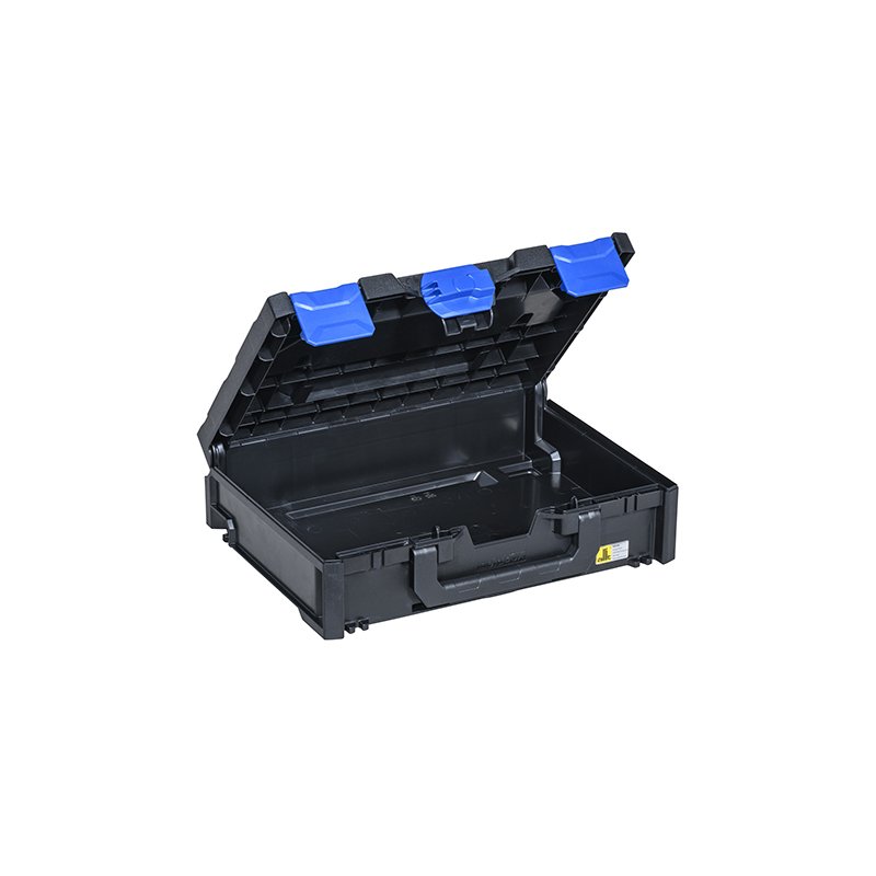 allit opbergbox EuroPlus MetaBox 340, zwart/blauw, 396×296×340 mm