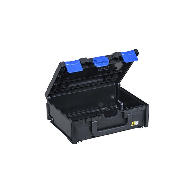 allit opbergbox EuroPlus MetaBox 340, zwart/blauw, 396×296×340 mm