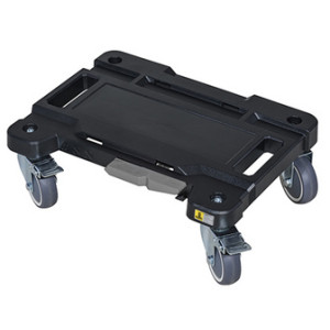 allit rolplank EuroPlus MetaRoll, zwart, ABS-kunststof, 100 kg