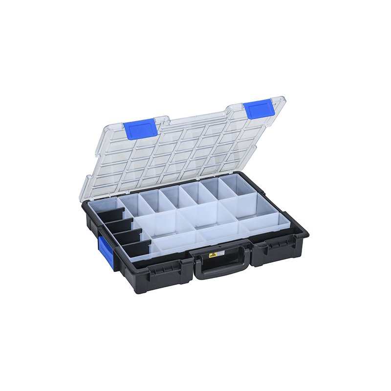 allit sorteerkoffer EuroPlus Pro K 44.76/21, 21 vakken, 440×355×76 mm