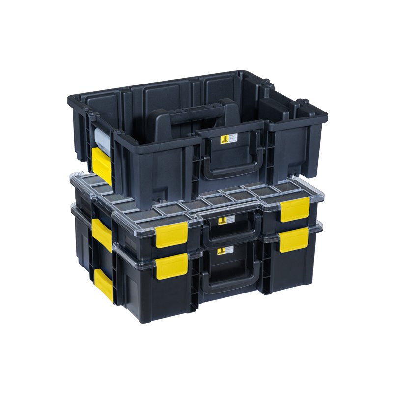 Allit draagkoffer EuroPlus Pro KC 44.150, zwart/blauw, 440×355×150 mm