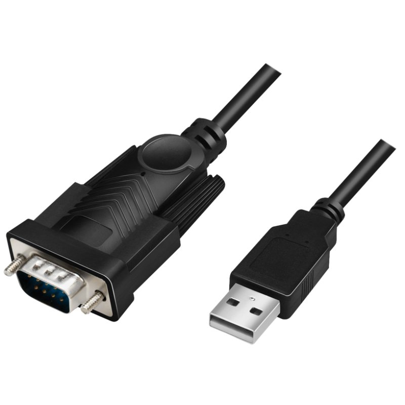 LogiLink Câble adaptateur USB 2.0 vers RS232, noir, 1,5 m