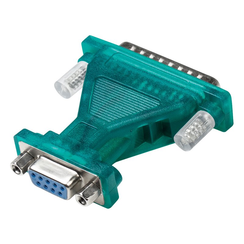 LogiLink USB 2.0 naar RS232 adapter, 9/25-polig, verlengkabel, 1,3 m
