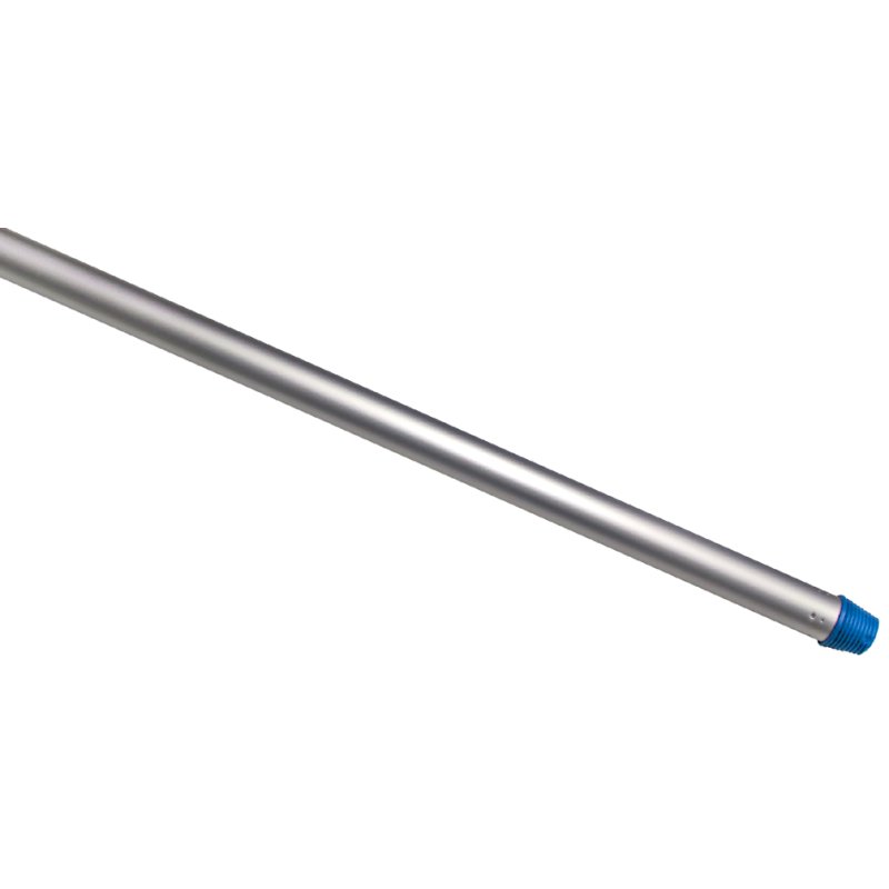 Peggy Perfect aluminium acier professionnel, 130 cm, 22 mm diamètre, poignée bleue