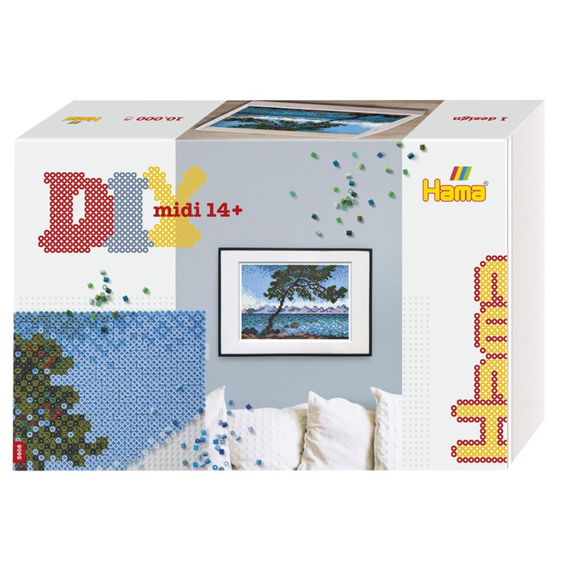 Hama Fuse Beads, gift packaging, 10,000 pieces, 5.0 mm