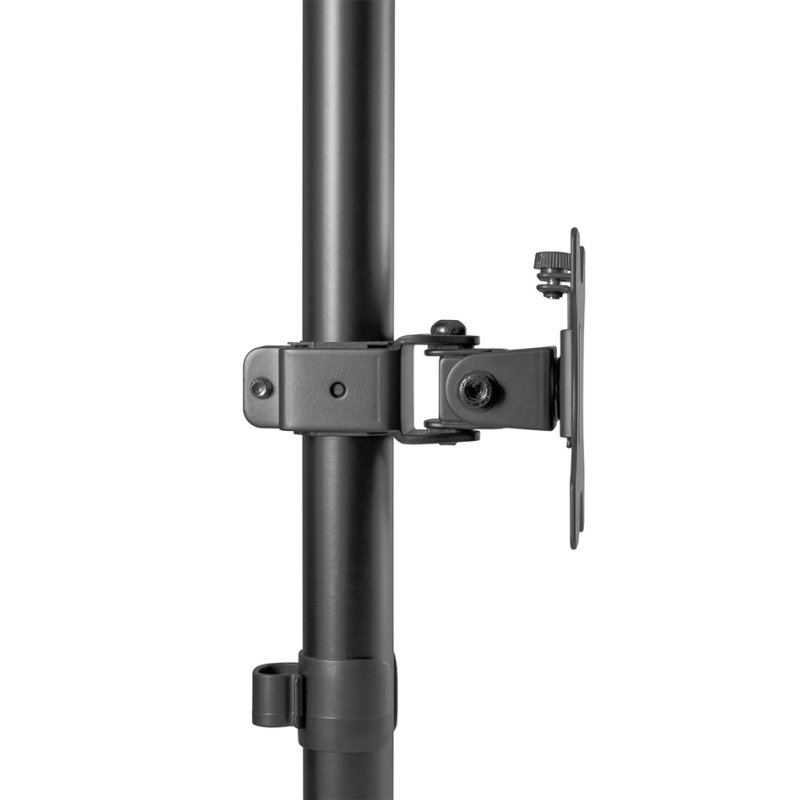 DIGITUS dual monitorarm verticaal, zwart, 2 monitoren tot 32 inch