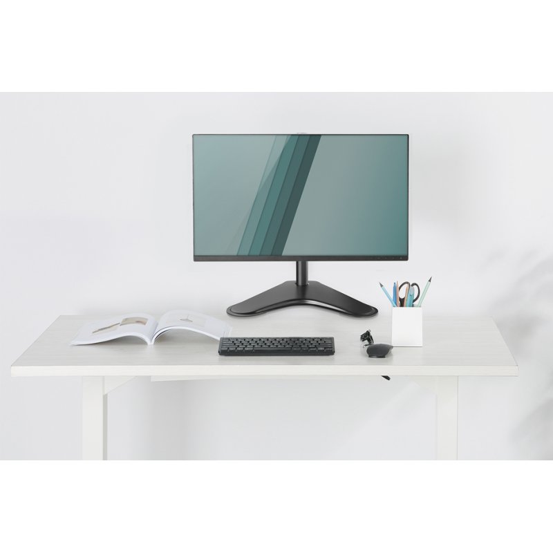 DIGITUS universele monitorstandaard, zwart mat, 17-32 inch, hoogte verstelbaar