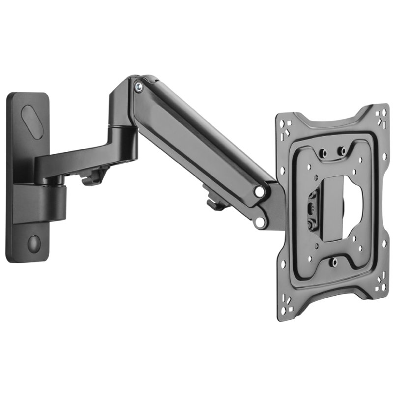 DIGITUS universele monitorarm voor wandmontage, zwart, tot 43 inch, 23 kg draagkracht