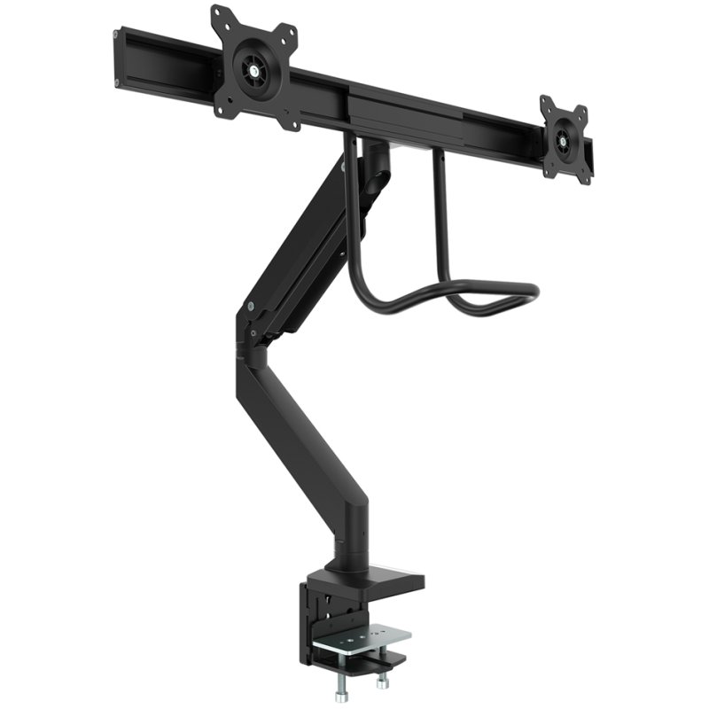 Fellowes bras de moniteur Eppa Crossbar double, blanc, jusqu'à 32 pouces, 2x8 kg