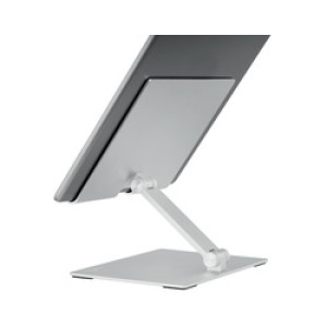 DURABLE tabletstandaard RISE, metallic zilver, tot 13 inch, klappbaar