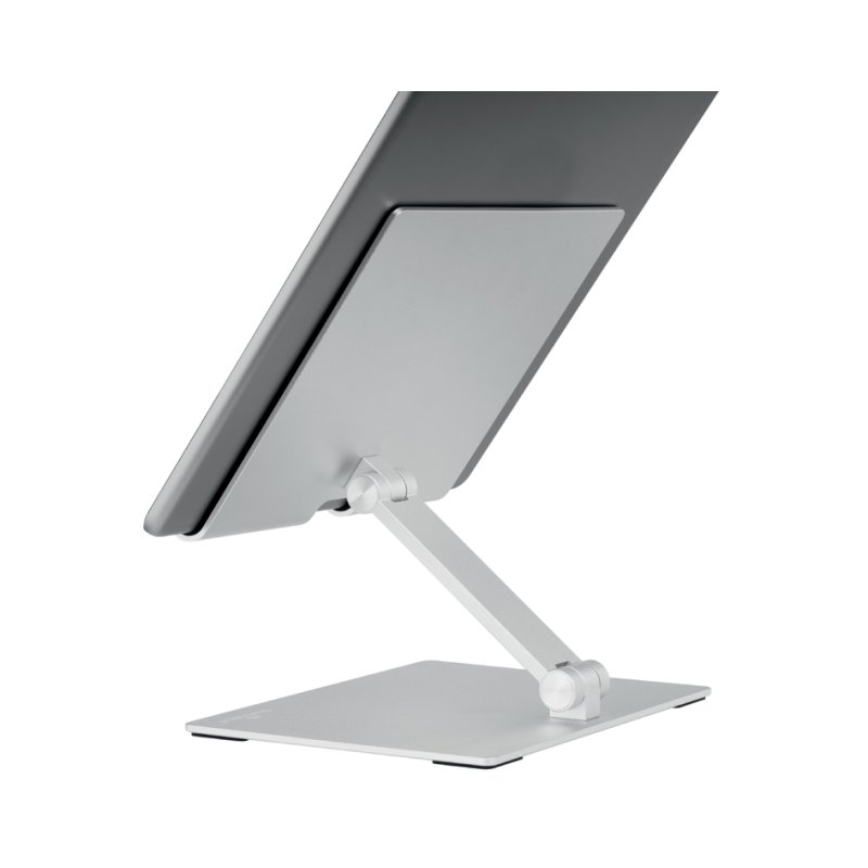 DURABLE tabletstandaard RISE, metallic zilver, tot 13 inch, klappbaar
