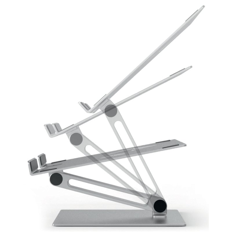 DURABLE laptopstandaard RISE, metallic zilver, 10-17 inch, aluminium