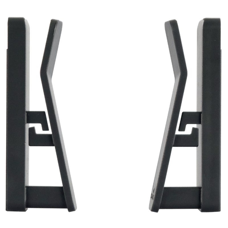 DURABLE wandhouder voor tablet VISIOCLIP, antraciet, max 10 mm dikte