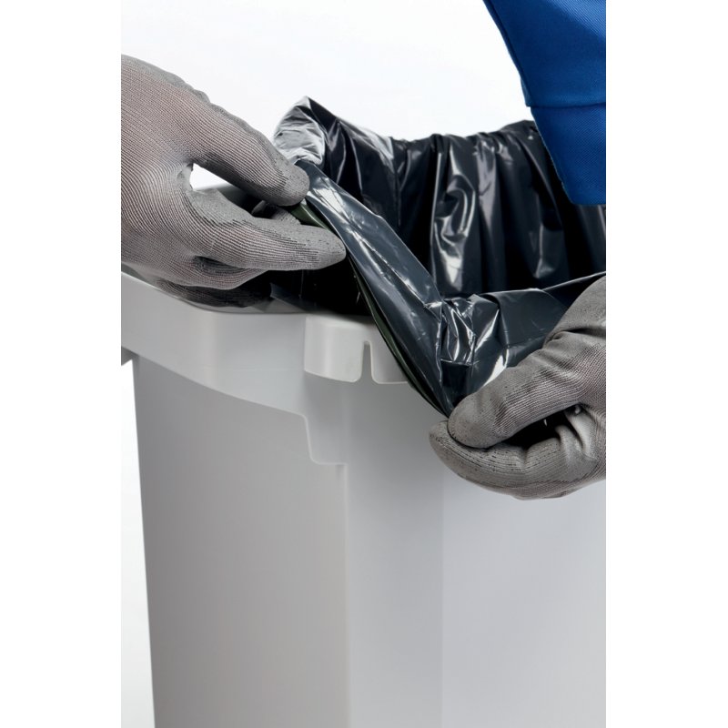 DURABLE afvalbak DURABIN ECO 60, rechthoekig, grijs, 60 liter