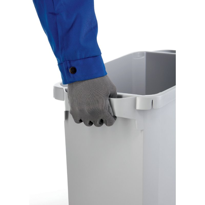 DURABLE afvalbak DURABIN ECO 60, rechthoekig, grijs, 60 liter