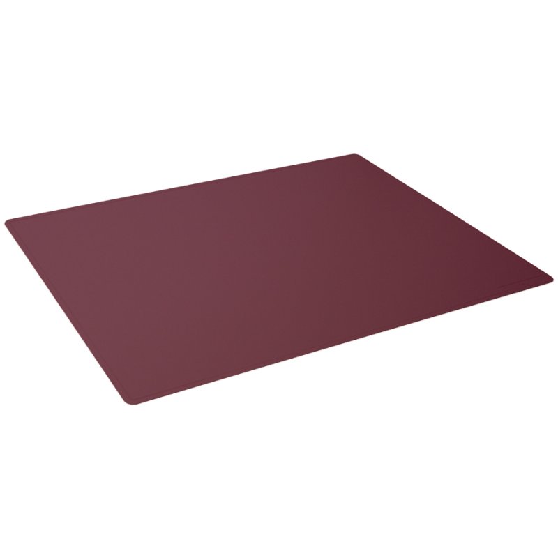 DURABLE sous-main PP avec bord décoratif, 650 × 500 mm, rouge