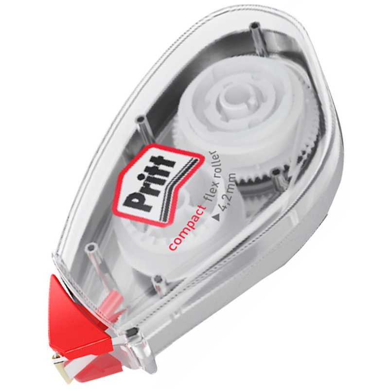 Pritt correctieroller Compact Flex, transparent, 5 pièces