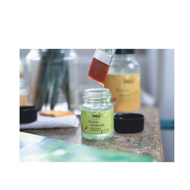 KREUL nettoyant pinceaux, 50 ml, biodégradable, sans solvant