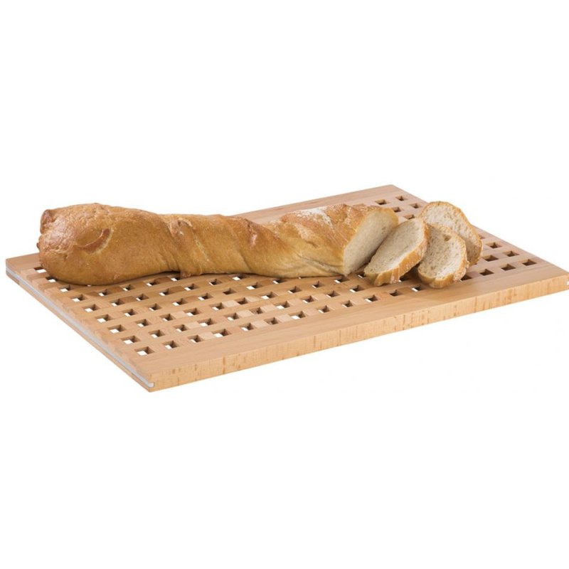 APS planche à découper le pain BROODSTATION, 520 × 340 × 20 mm, bois de hêtre