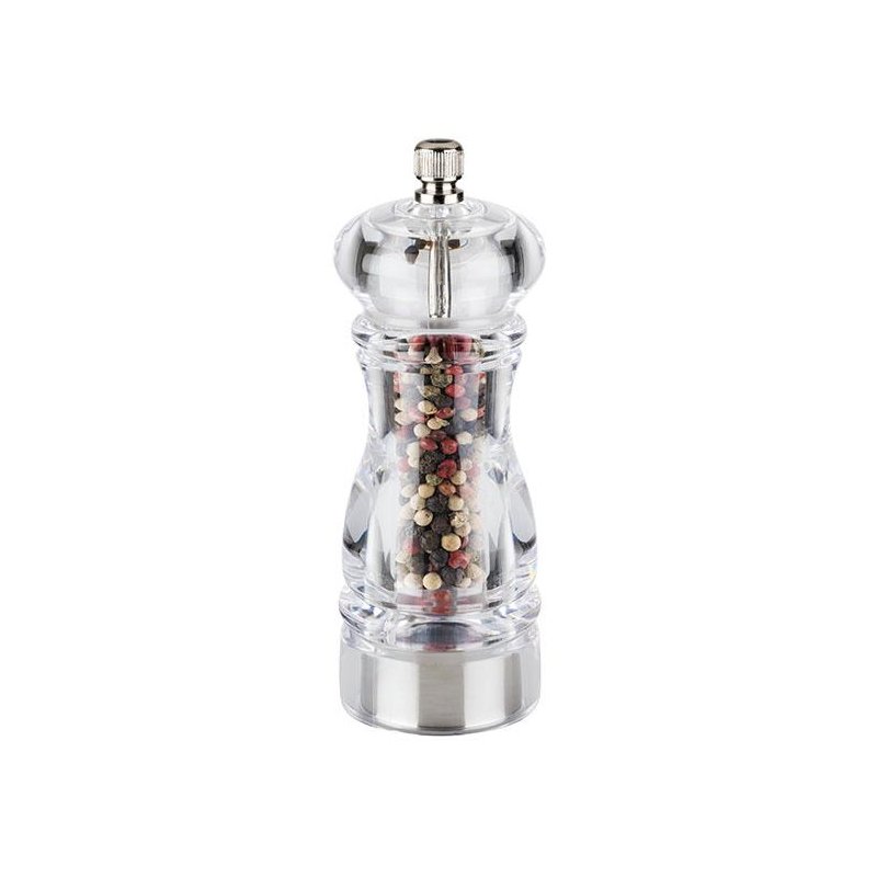 APS pepermolen CLEARGRIND, transparant, 55 mm diameter, 150 mm hoog