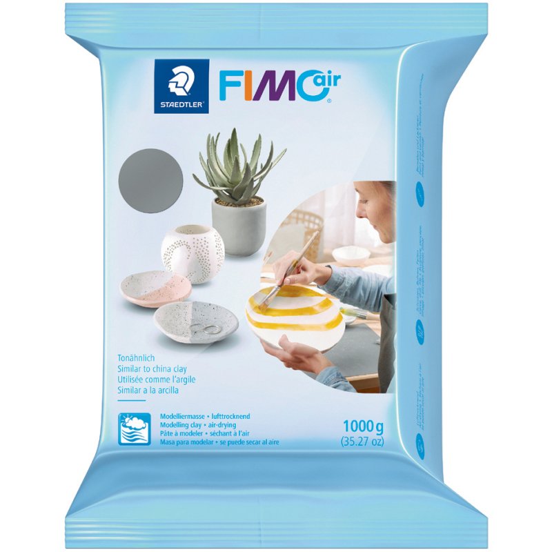 FIMO Air boetseerklei, luchthardend, lichtroze, 250 g