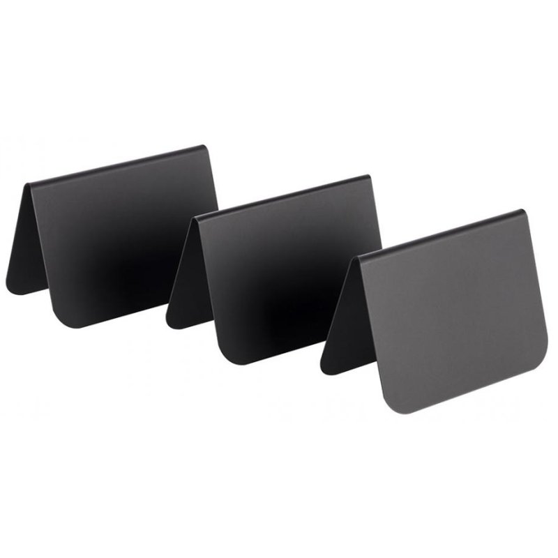 APS support de table, 75×35×50 mm, noir, lot de 10
