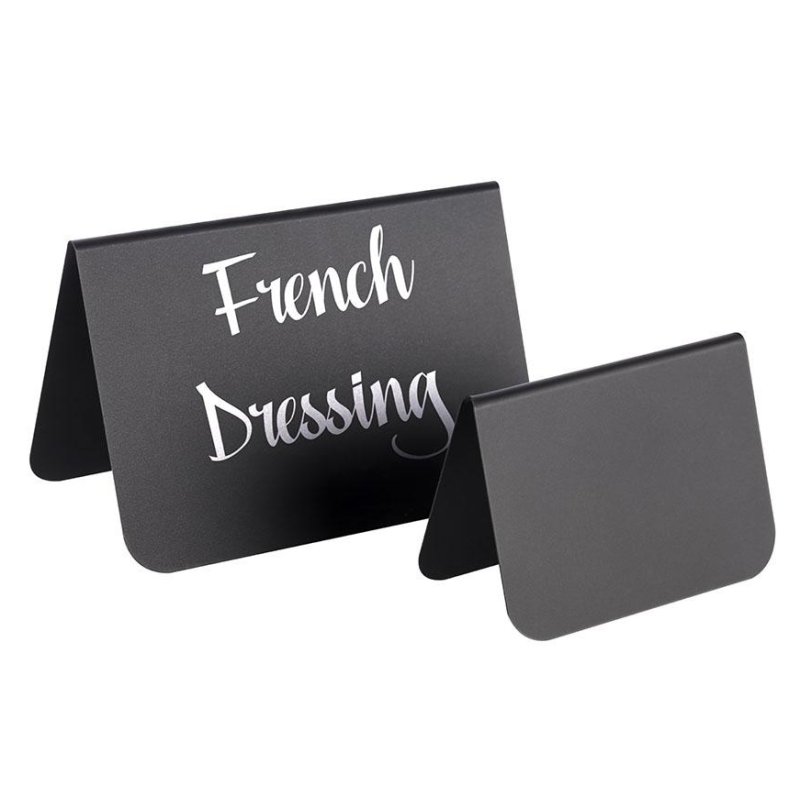 APS support de table, 75×35×50 mm, noir, lot de 10