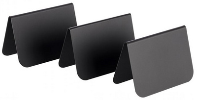 APS tafelstandaard, 105 × 60 × 65 mm, zwart, 10 stuks