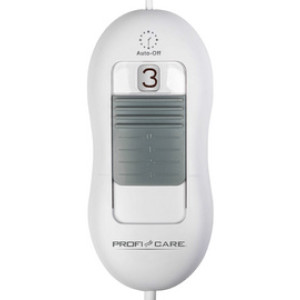 PROFI CARE voetenwarmer PC-FW 3058, grijs, 3 temperatuurstanden, 100 Watt